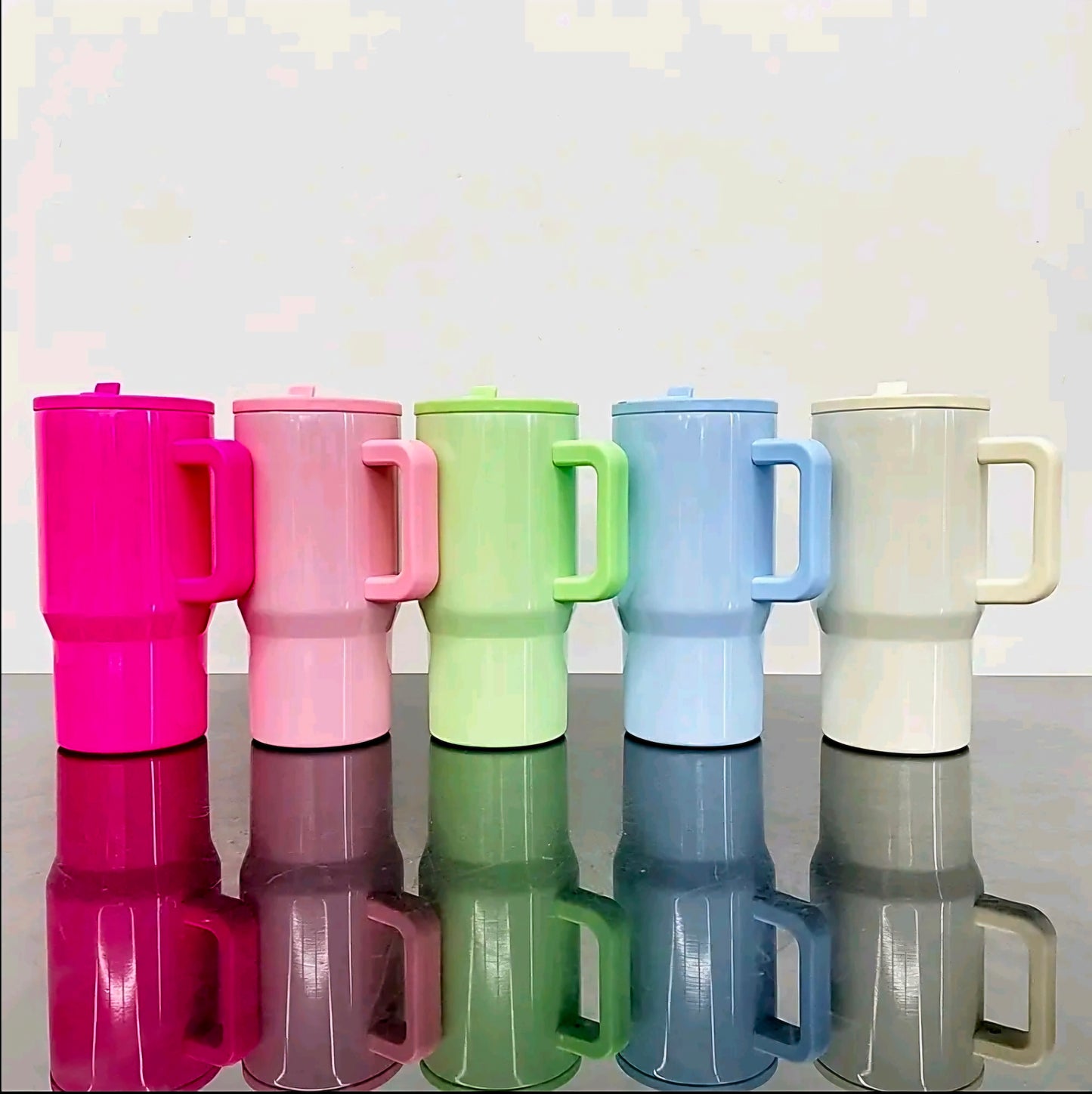 20 oz Stainless Steel Tumbler with Flip Straw