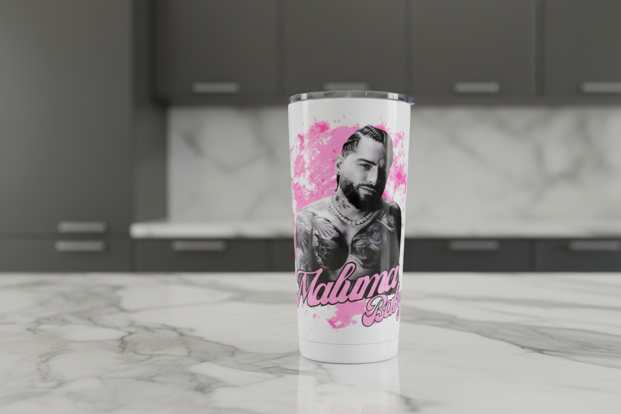Maluma - UVDTF Wrap for cups/hard surfaces sticker