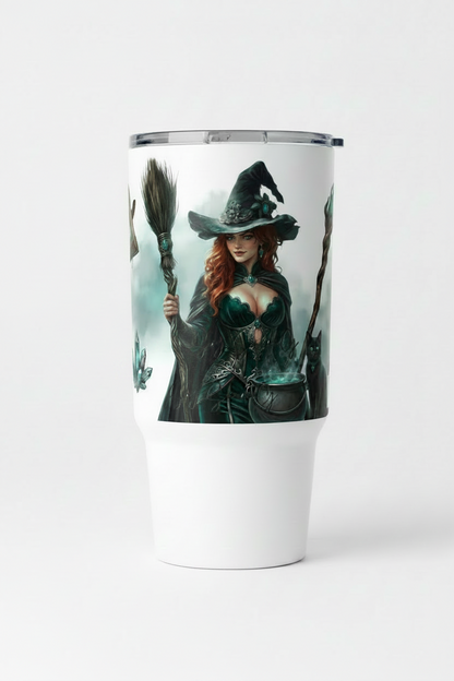Green Witch - UVDTF Wrap for cups/hard surfaces sticker