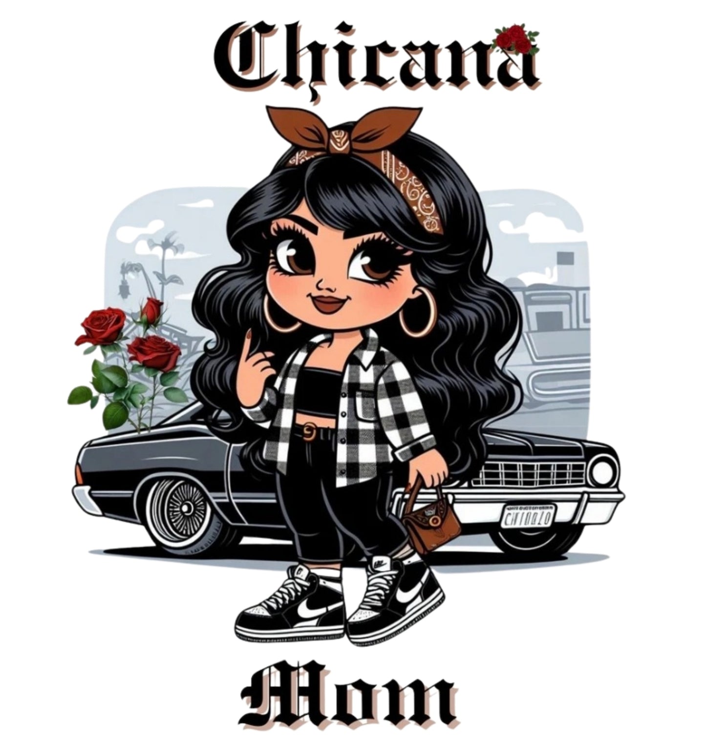 Chicanas UVDTF Decal