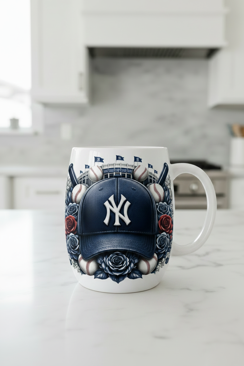 Yankees - UVDTF Wrap for cups/hard surfaces sticker