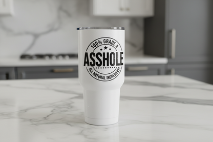 100% Grade A A-Hole - UVDTF Decal for cups/hard surfaces sticker