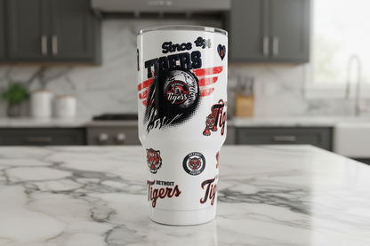 Detroit Tigers - UVDTF Wrap for cups/hard surfaces sticker