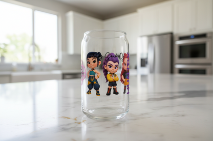 Huntrix - UVDTF Wrap for cups/hard surfaces sticker