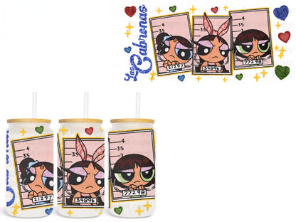 Las Cabronas - UVDTF Wrap for cups/hard surfaces sticker