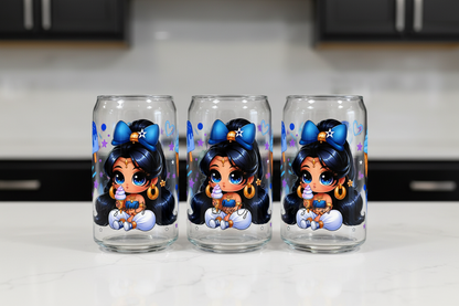 Blue Ice Cream Cutie - UVDTF Wrap for cups/hard surfaces sticker