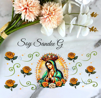 Envoltura Virgen de Guadalupe UVDTF