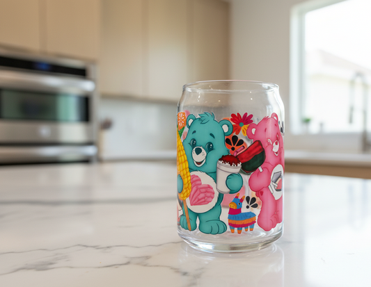 Care Bears Mexican Snacks - UVDTF Wrap for cups/hard surfaces sticker