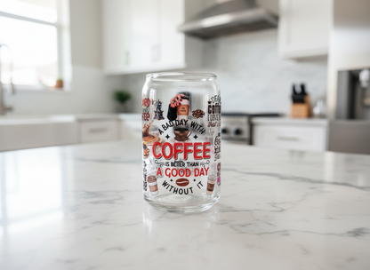 Coffee Quotes - UVDTF Wrap for cups/hard surfaces sticker