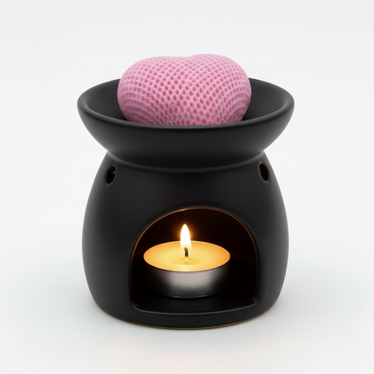 Cera derretida con forma de corazón en forma de almohada (tamaño de muestra) (1)