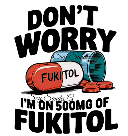 Fukitol - UVDTF Decal for cups/hard surfaces sticker