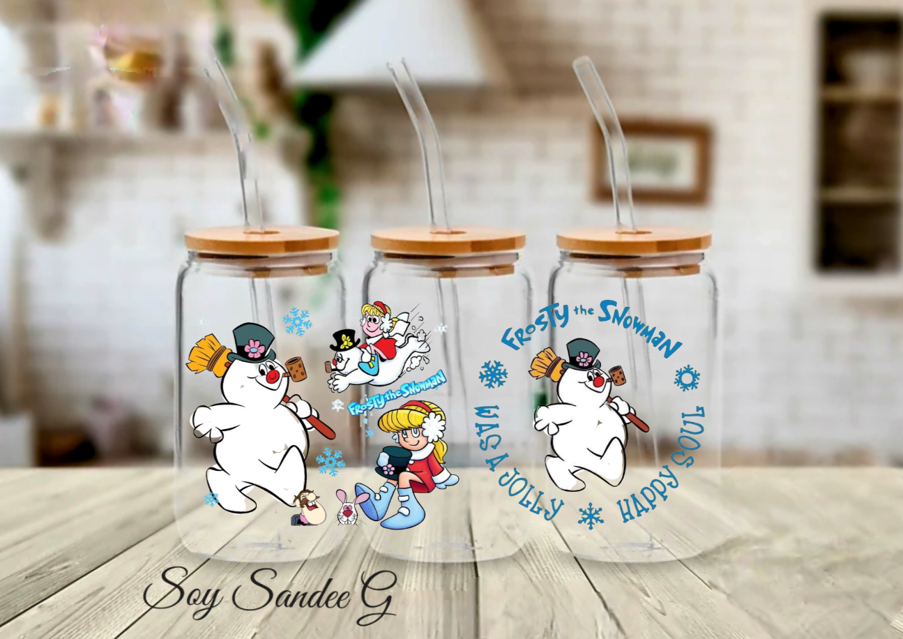 Frosty the Snowman - UVDTF Wrap for cups/hard surfaces sticker