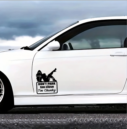 Don't Park Too Close (Bumper Sticker) - UVDTF Decal for cups/hard surfaces sticker