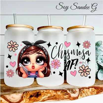 Chismosa AF! - UVDTF Wrap for cups/hard surfaces sticker