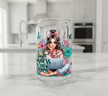 Small Business Big Dreams - UVDTF Decal for cups/hard surfaces sticker