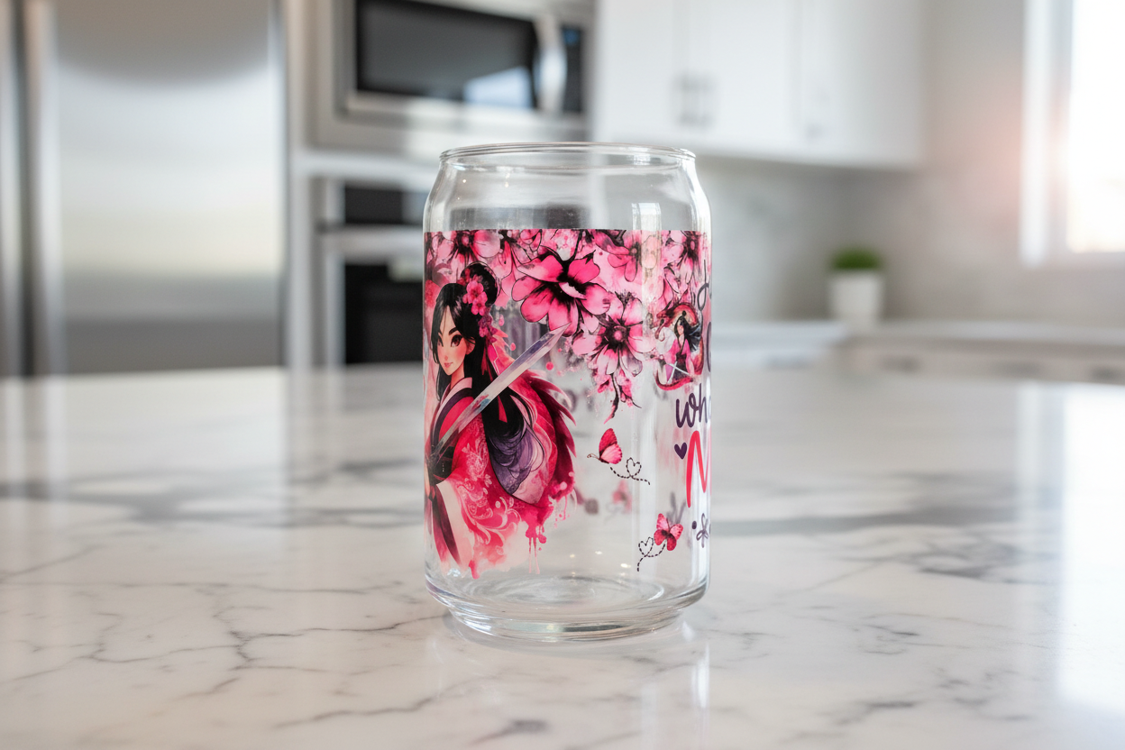 Mulan - UVDTF Wrap for cups/hard surfaces sticker