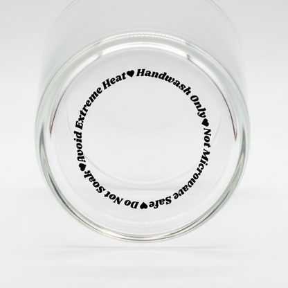 Cup Care - UVDTF Decal with cup instructions sticker