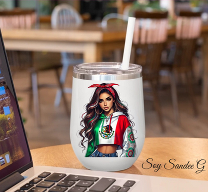 Sexy Mexican Latina #1 - UVDTF Decal for cups/hard surfaces