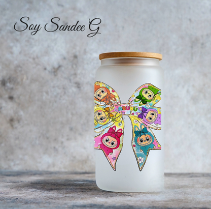 Labubu Bow -  UVDTF Decal for cups/hard surfaces sticker