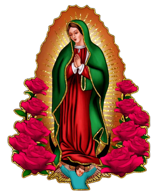 Virgen de Guadalupe UVDTF Decal