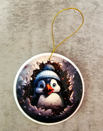 Mystery Ceramic Hanging Christmas Ornament