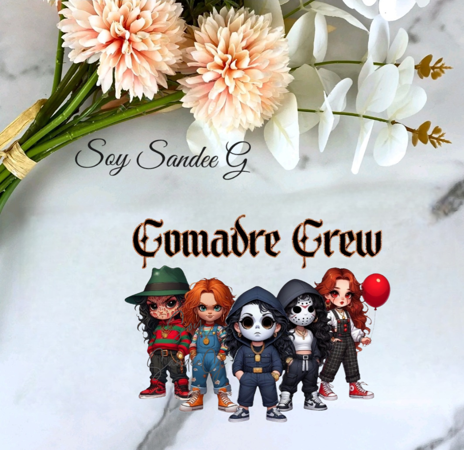 Comadre Crew Dolls - UVDTF Decal for cups/hard surfaces sticker