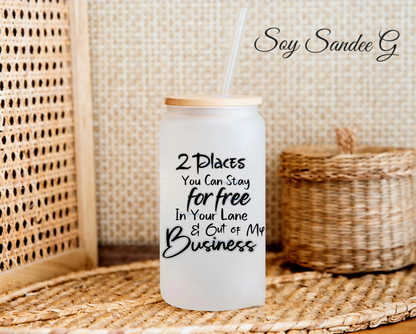 Out of my Business - UVDTF Decal for cups/hard surfaces sticker