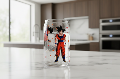 Dragonball Red Uniform - UVDTF wrap for cups/hard surfaces sticker