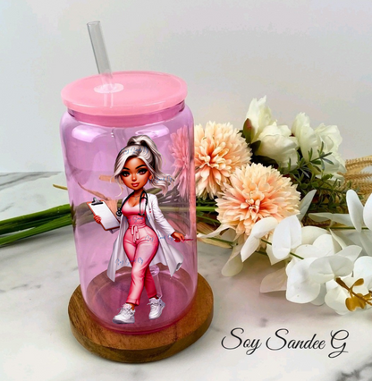 Pretty Nurse #2 - UVDTF Decal for cups/hard surfaces sticker