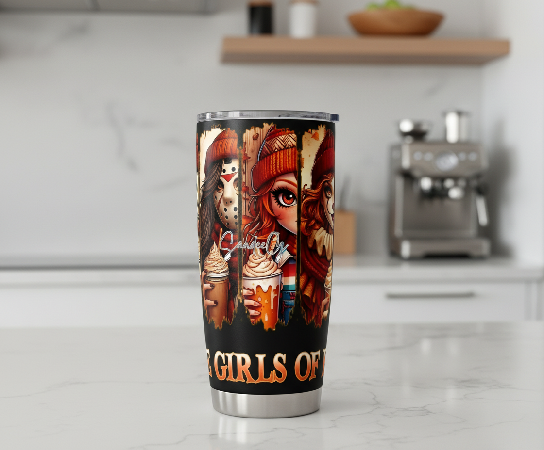 The Girls of Fall - UVDTF Decal for cups/hard surfaces sticker