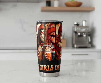 The Girls of Fall - UVDTF Decal for cups/hard surfaces sticker