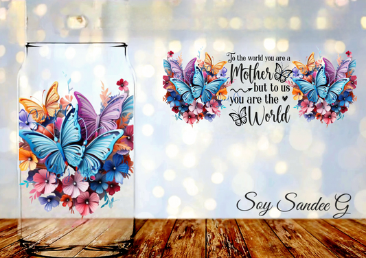 To the World you are a Mother  - UVDTF wrap for cups/hard surfaces sticker