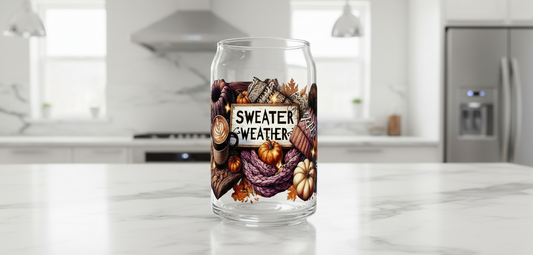 Sweater Weather #2 - UVDTF Wrap for cups/hard surfaces sticker