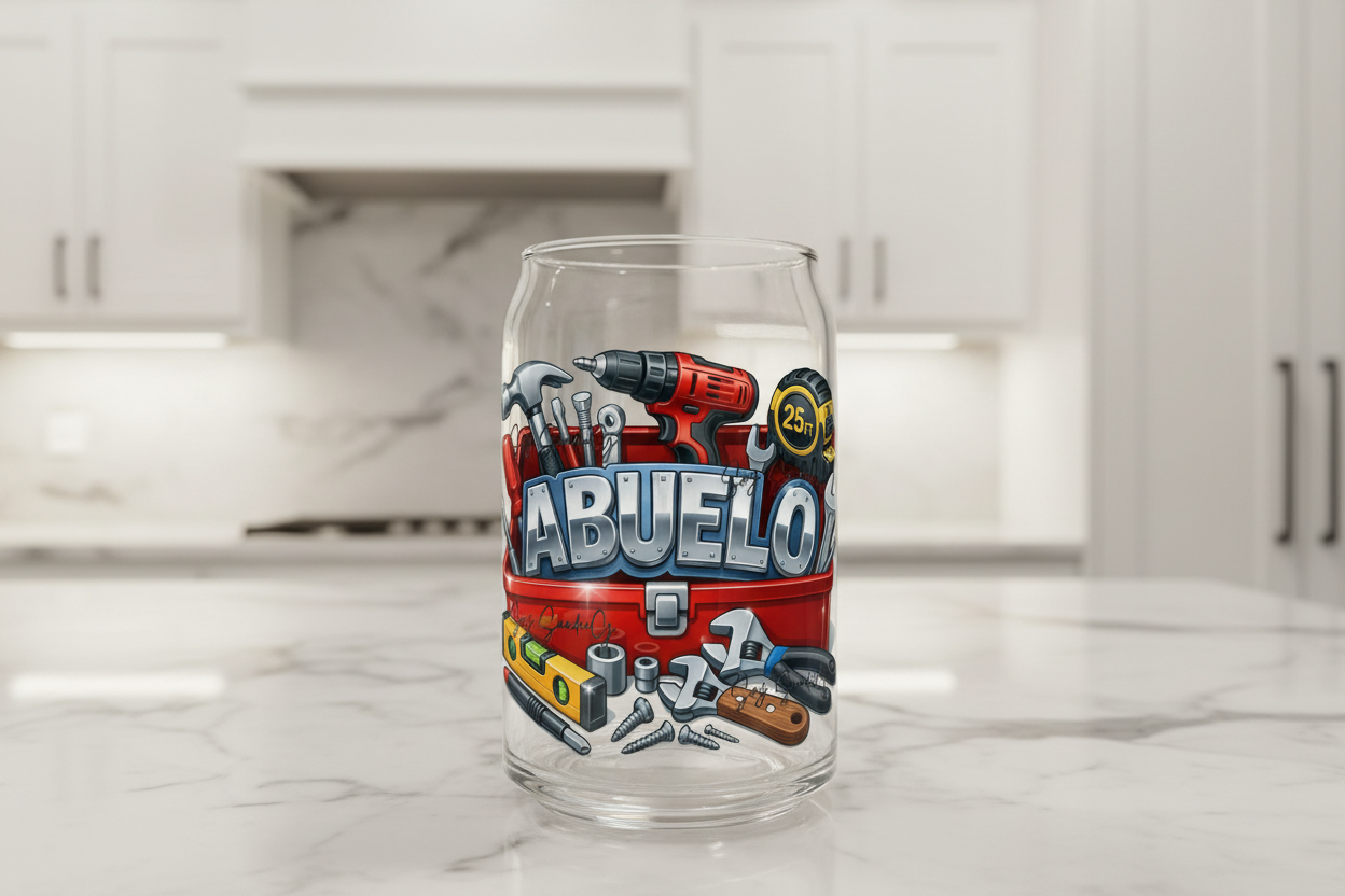 Abuelo (Grandpa) - UVDTF Decal for cup/hard surfaces sticker