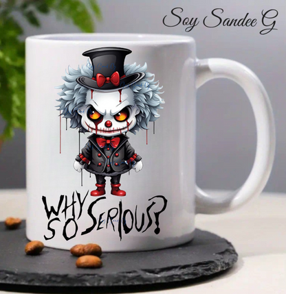 Why so Serious? - UVDTF Decal for cups/hard surfaces sticker