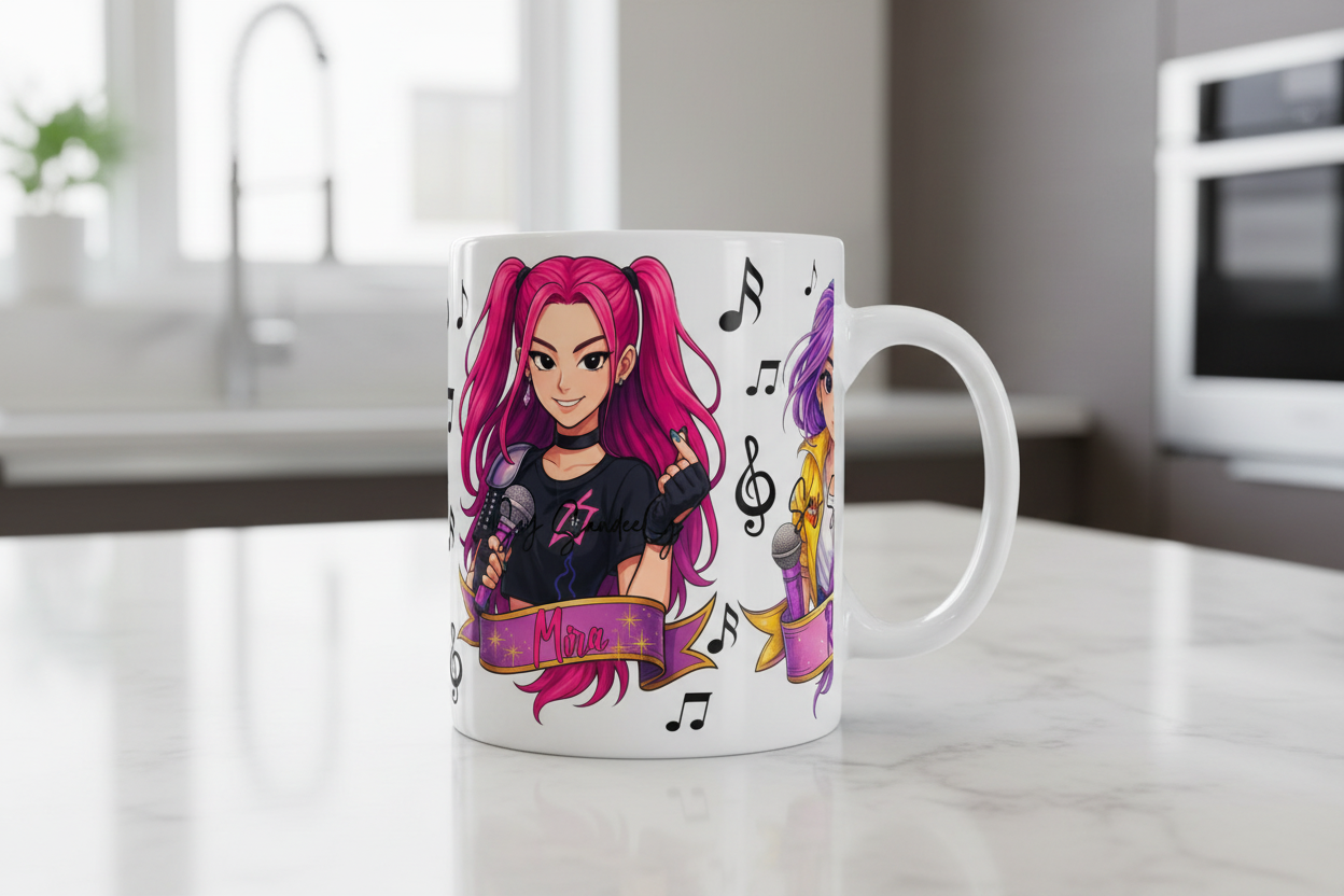 Huntrix #2 - UVDTF Wrap for cups/hard surfaces sticker