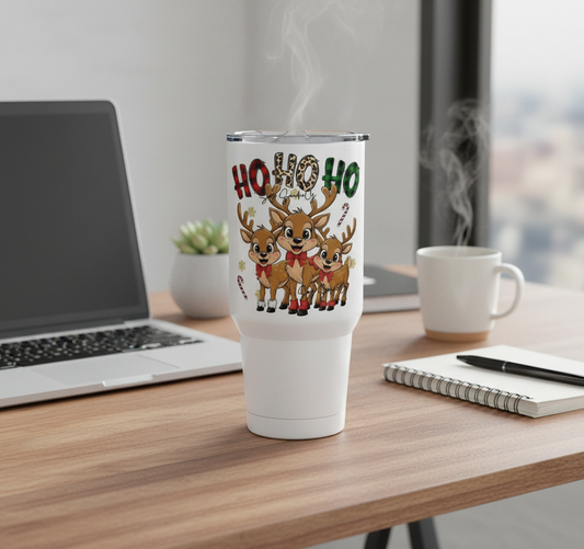 Ho Ho Ho Reindeers #2 - UVDTF Decal for cups/hard surfaces sticker