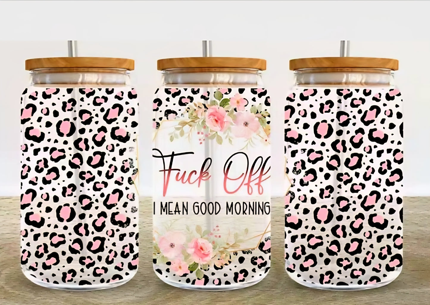 I Mean Good Morning - UVDTF Wrap for cups/hard surfaces sticker