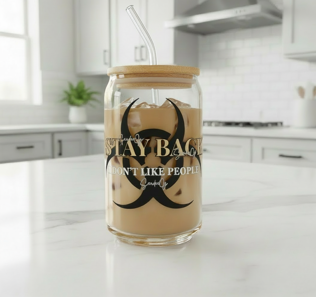 Stay Back - UVDTF Decal for cups/hard surfaces sticker