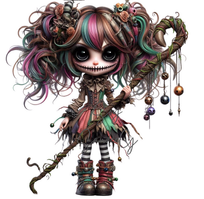 Voodoo Doll - UVDTF Decal for cups/hard surfaces sticker