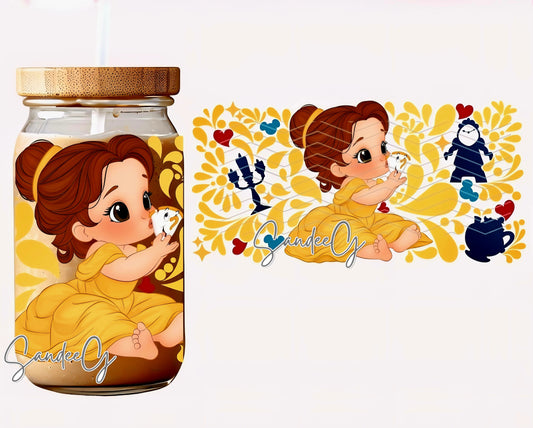 Baby Belle - UVDTF Wrap for cups/hard surfaces sticker