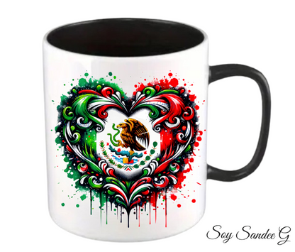 Mexican Heart - UVDTF Decal for cups/hard surfaces