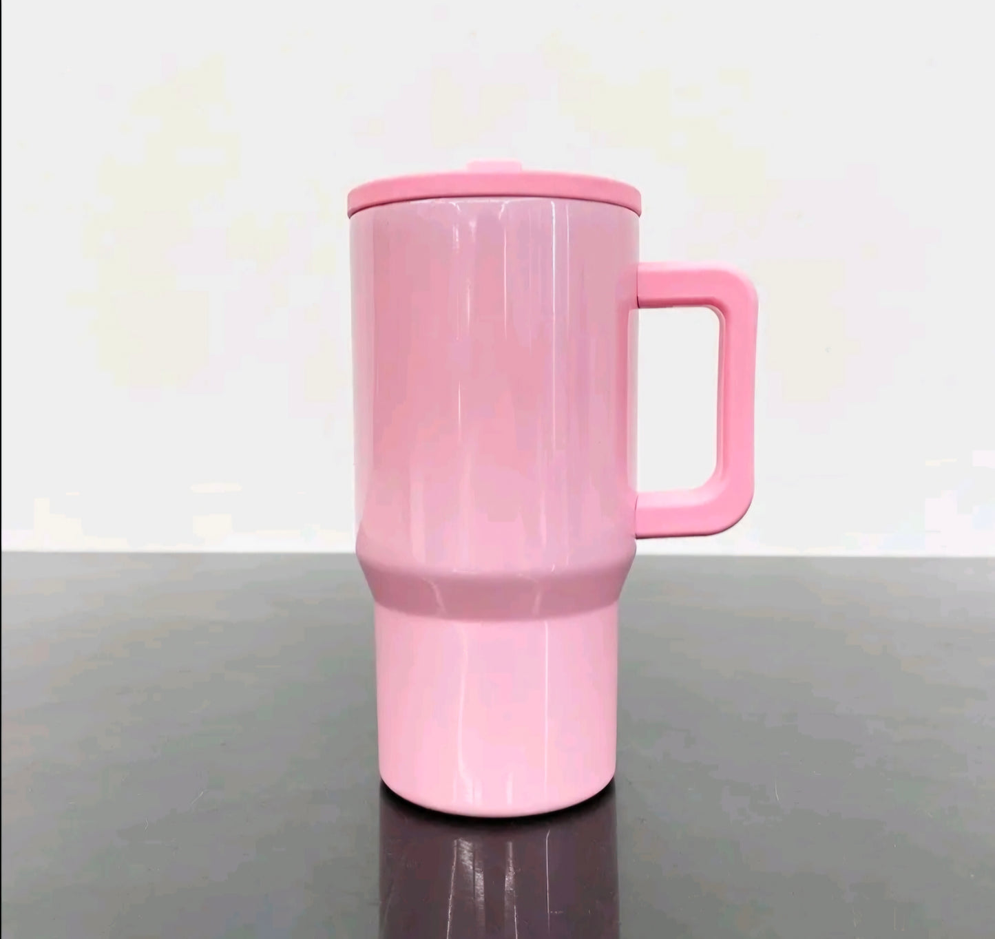 20 oz Stainless Steel Tumbler with Flip Straw