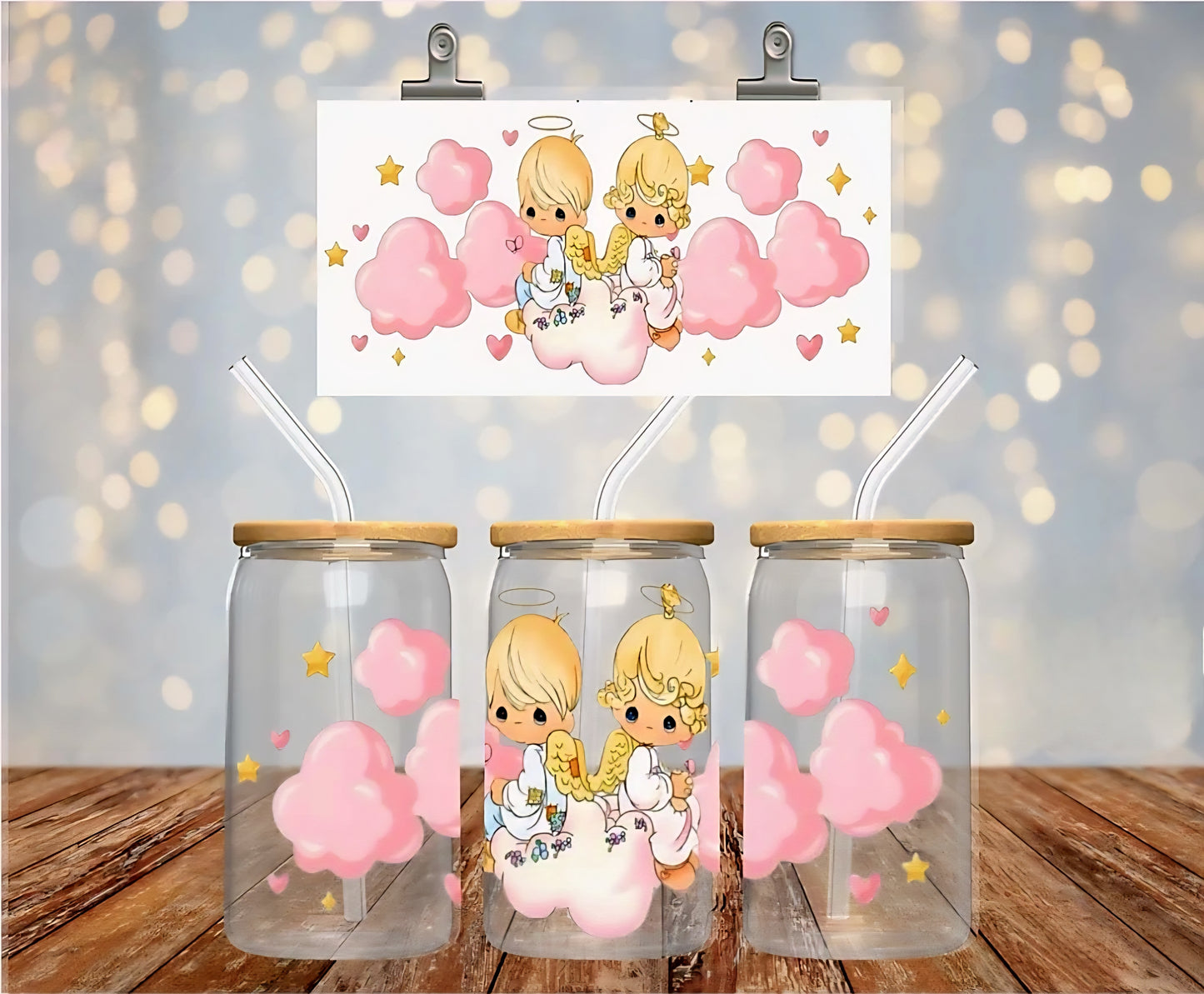 Envoltura UVDTF de momentos preciosos