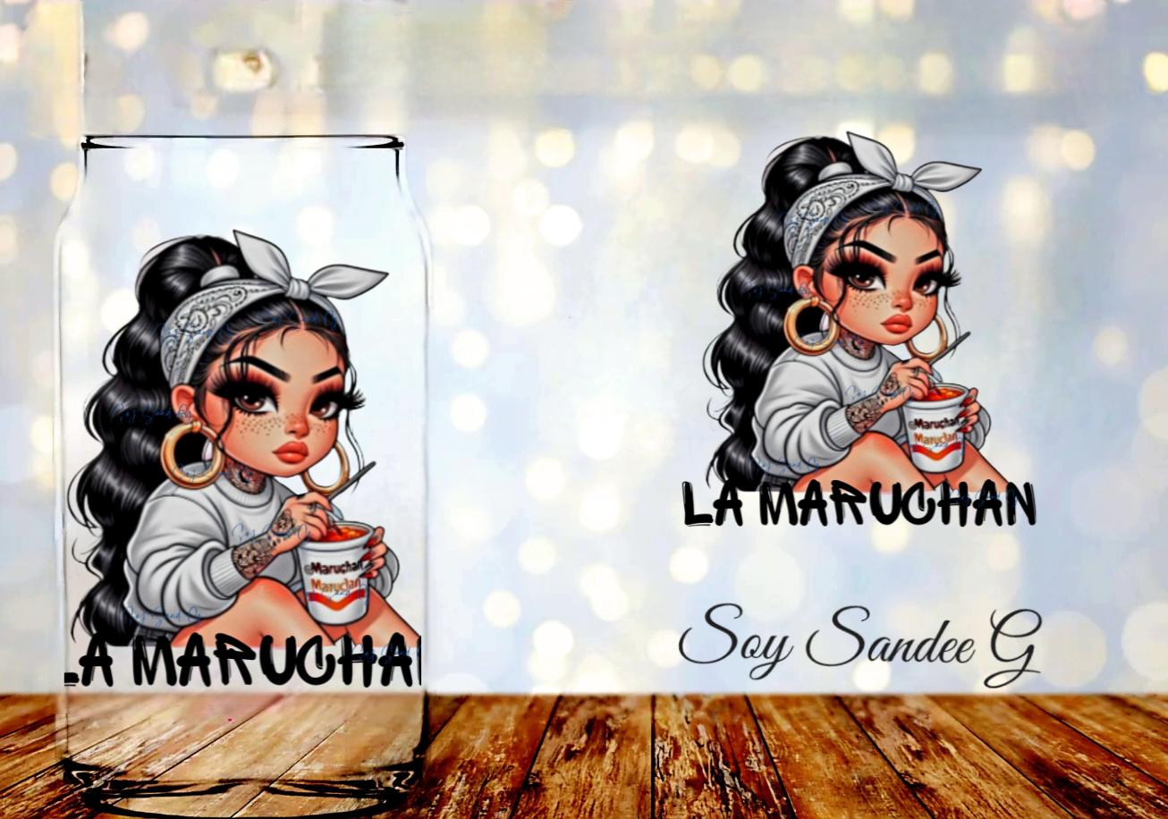 Calcomanía UVDTF de La Maruchan