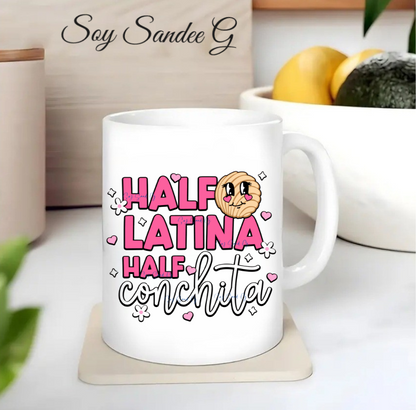 Half Latina Half Conchita - UVDTF Decal for cups/hard surfaces sticker