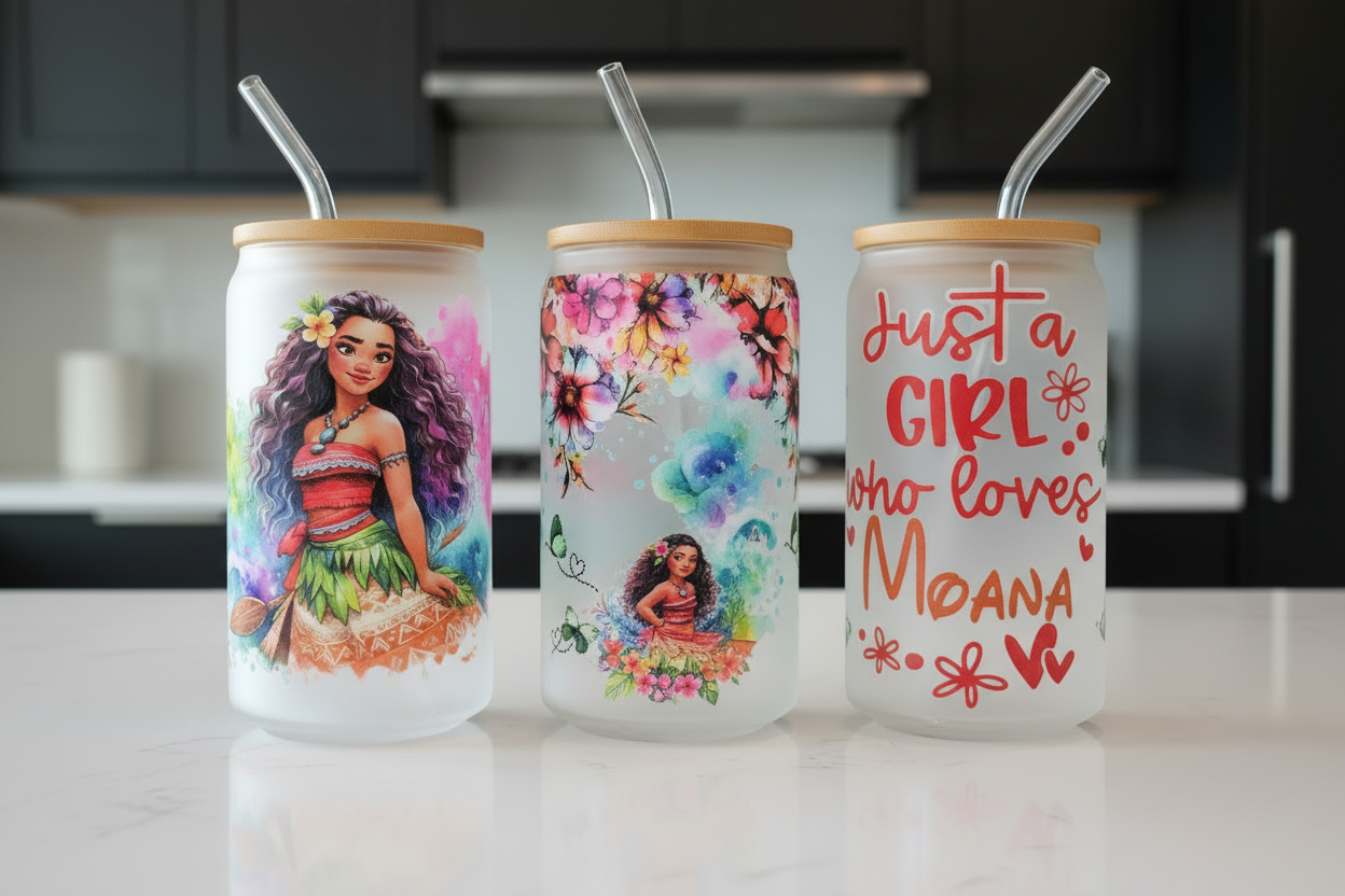 Moana - Envoltura UVDTF de doble cara