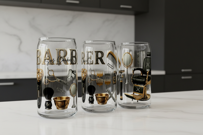 Barber - UVDTF Decal for cups/hard surfaces sticker