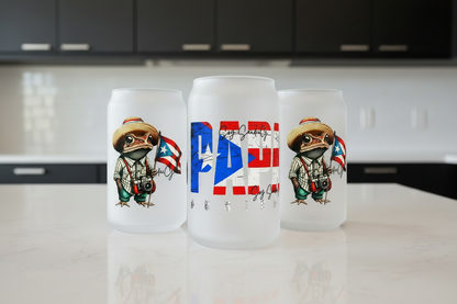 Papa Boricua - UVDTF Wrap for cups/hard surfaces sticker