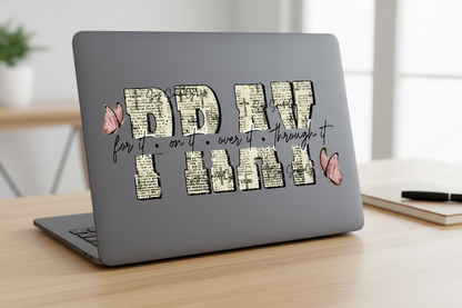Pray - UVDTF Wrap for cups/hard surfaces sticker